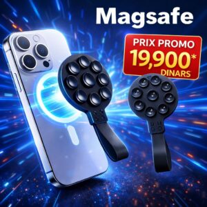 Support Magnétique MagSafe – Fixation Ultra Forte pour Smartphone